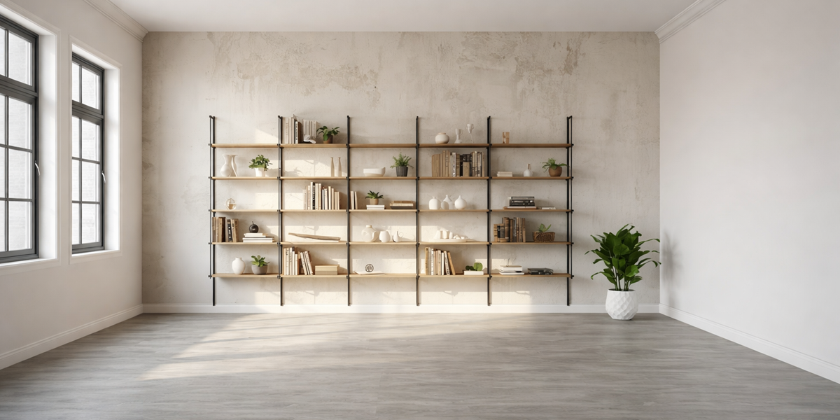 Comment fabriquer une étagère murale design avec peu de matériel ?