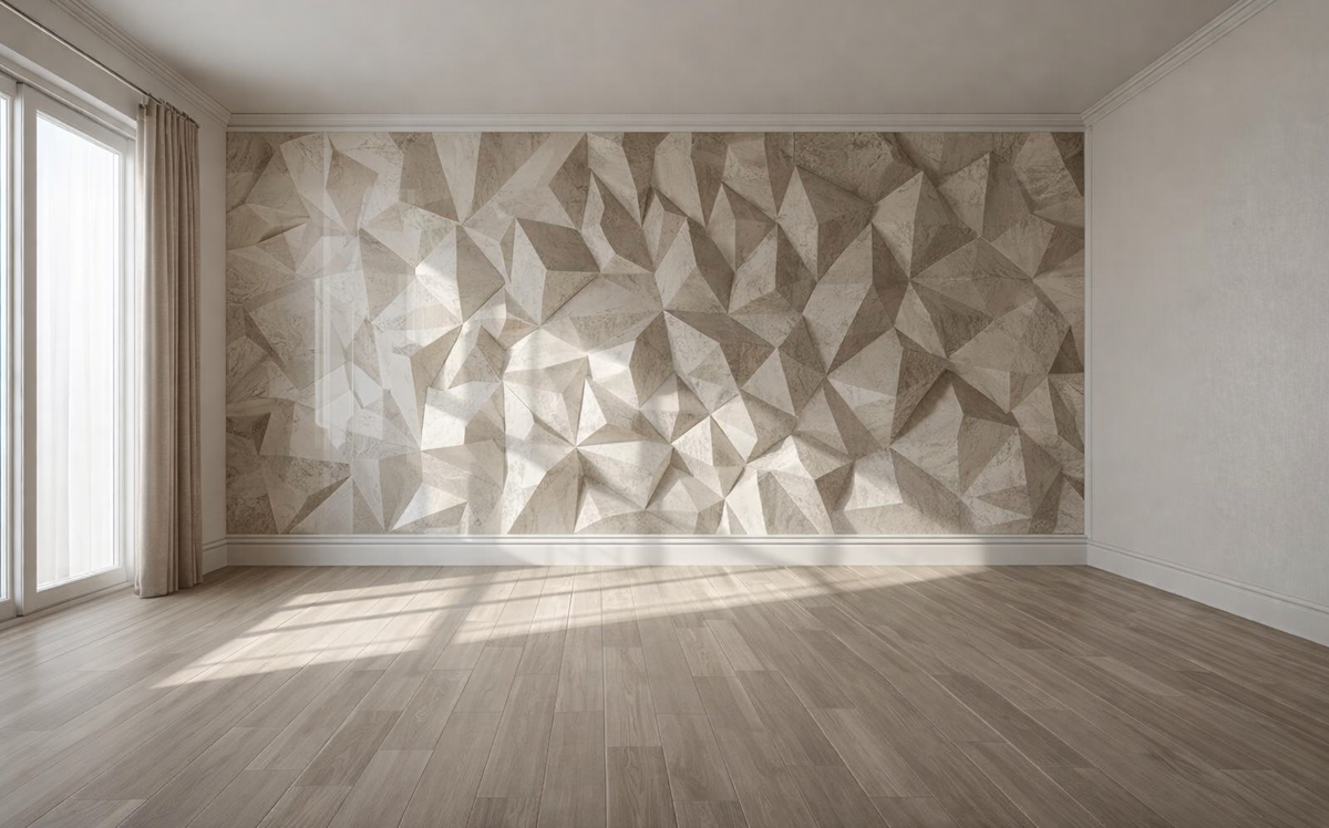 10 idées originales pour relooker un mur avec des panneaux 3D