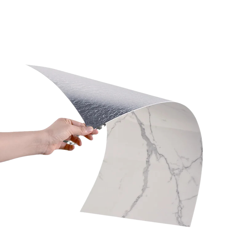 Panneaux Muraux adhésifs effet marbre