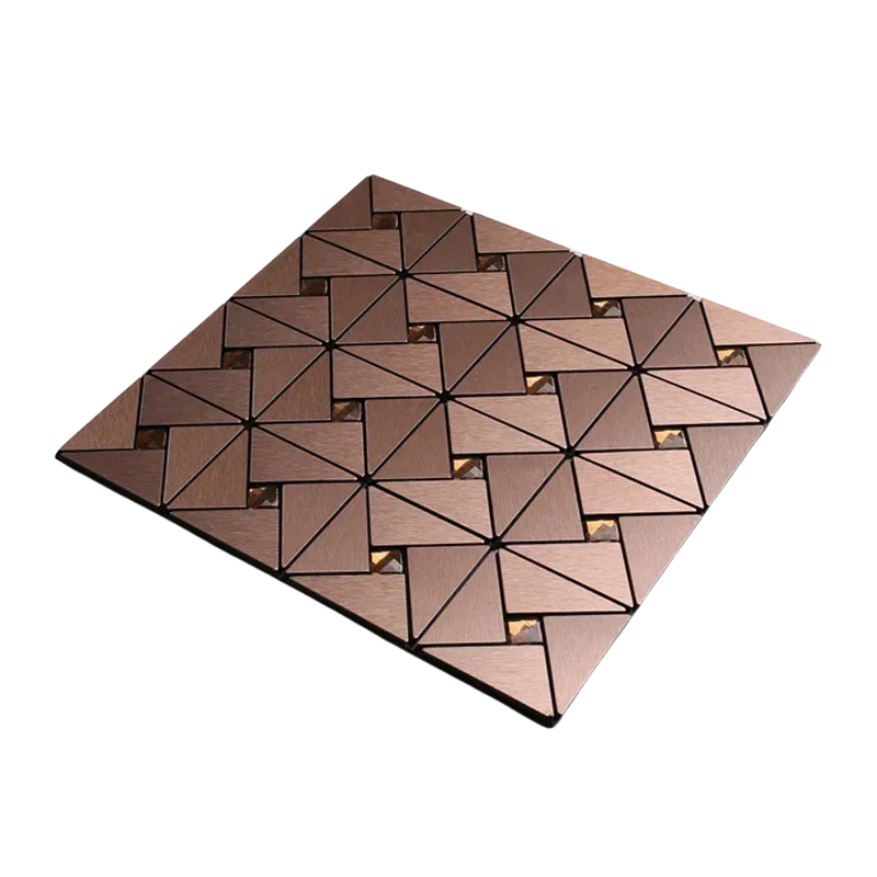 Panneau mural adhésif effet métal – Facile à poser et ultra résistant