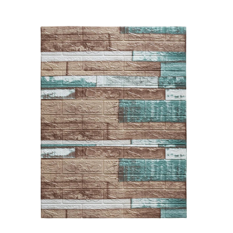 Panneau mural 3D effet brique adhésif