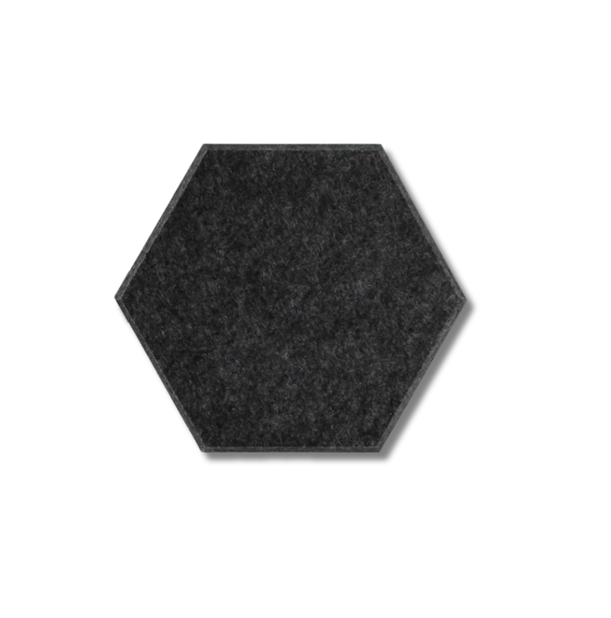 Panneaux muraux acoustiques en Hexagone