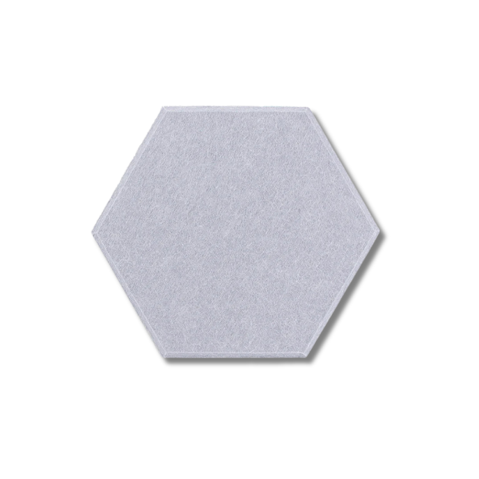Panneaux muraux acoustiques en Hexagone