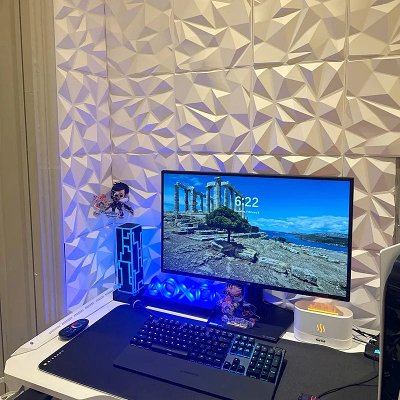 Panneau mural 3D décoratif Lignéa