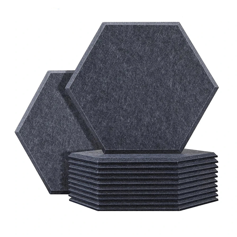 Panneaux muraux acoustiques en Hexagone