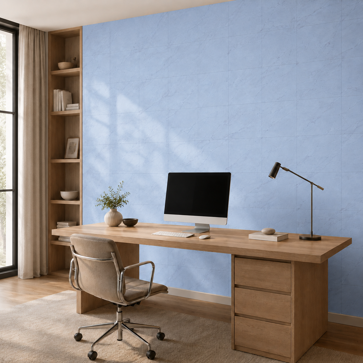 Stickers adhésifs imitation marbre – Rénovation facile pour murs et sols