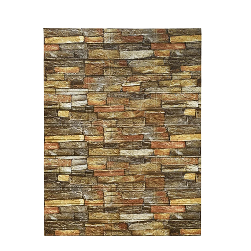 Panneau mural 3D effet brique adhésif