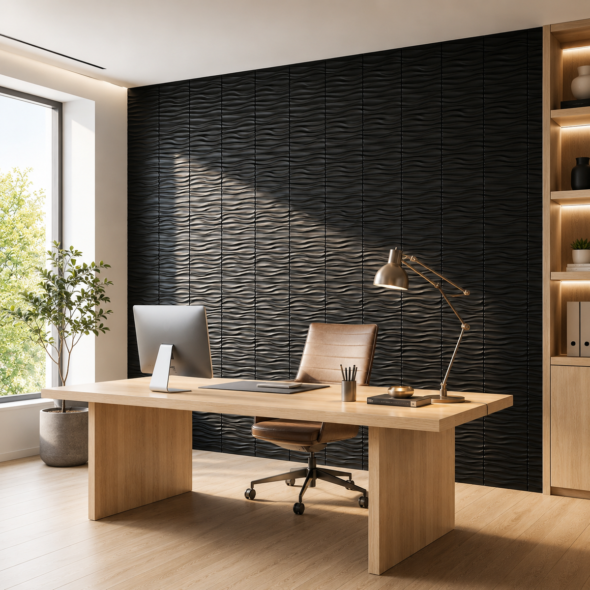 Panneaux muraux 3D en PVC – Décoration moderne