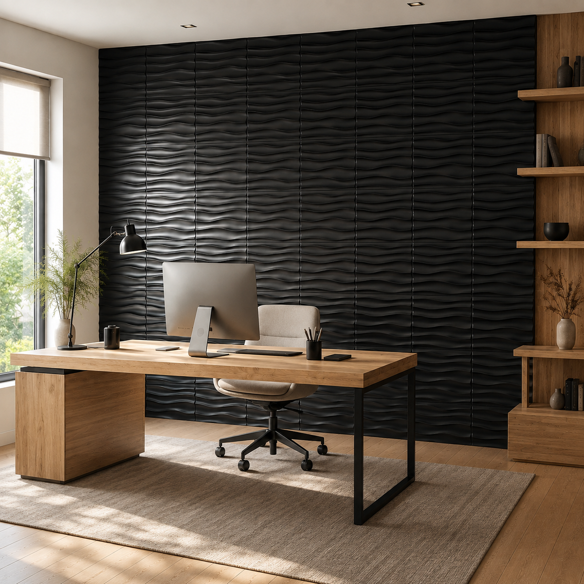 Panneaux muraux 3D en PVC – Décoration moderne