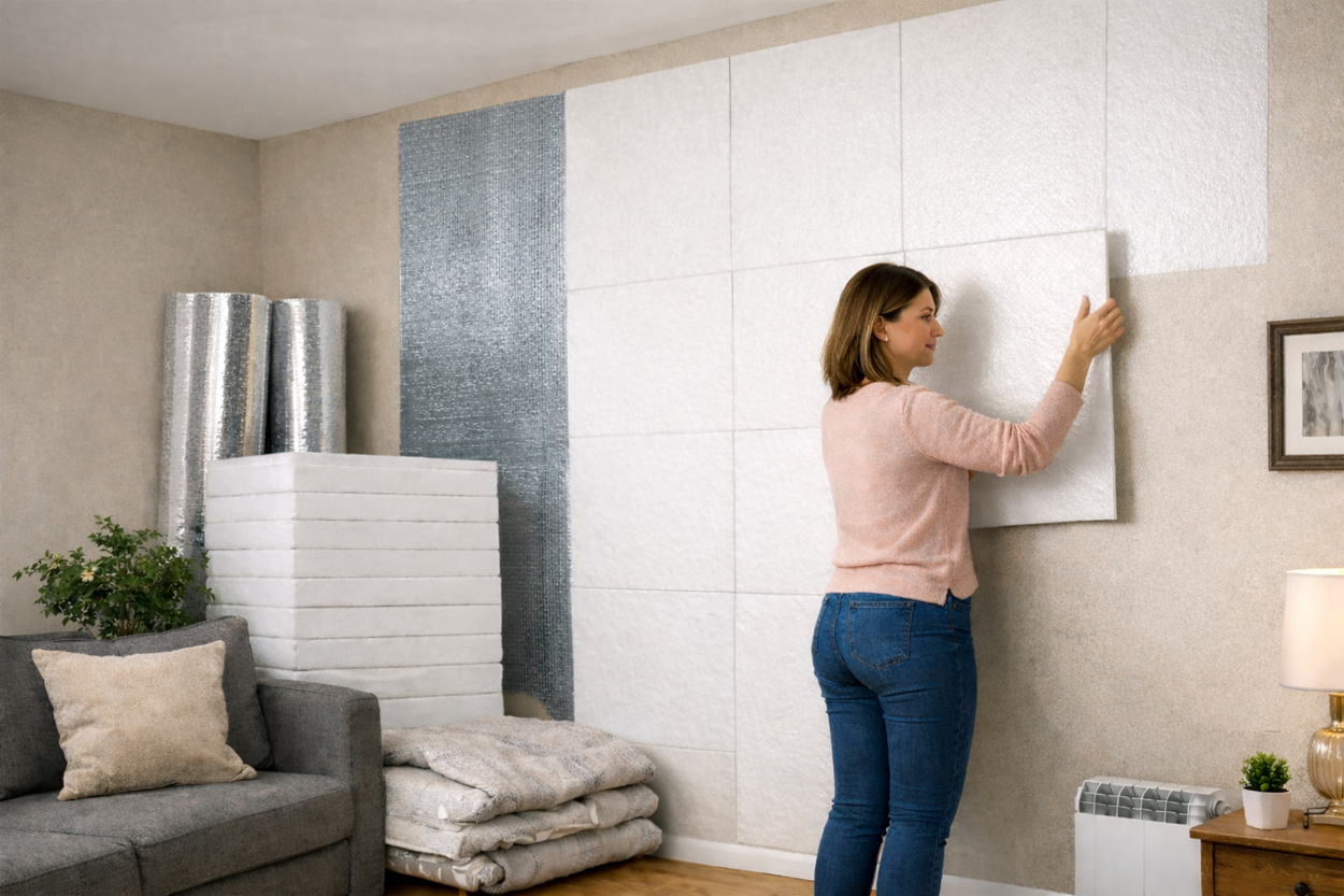Isoler un mur intérieur sans travaux : méthodes efficaces et accessibles