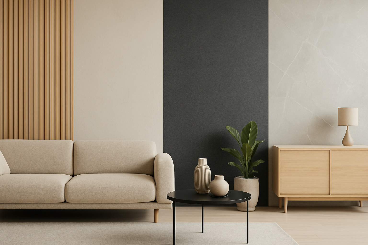 Plusieurs styles de panneaux muraux