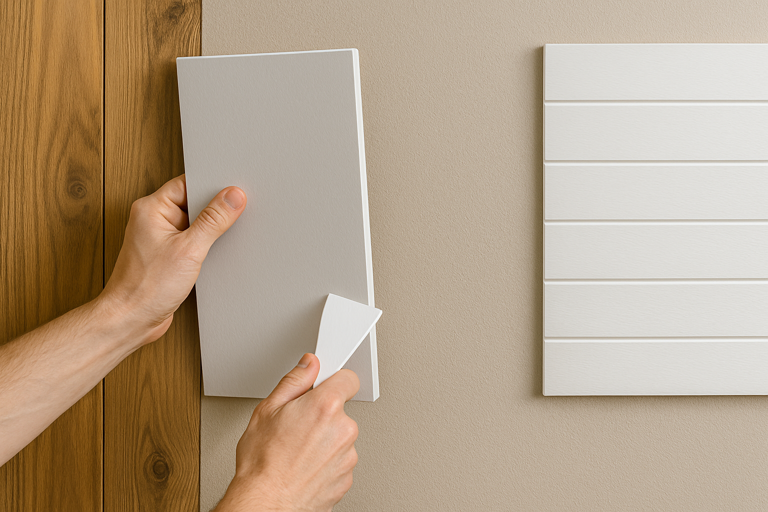 Enlever un panneau mural