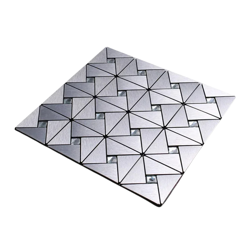 Panneau mural adhésif effet métal – Facile à poser et ultra résistant