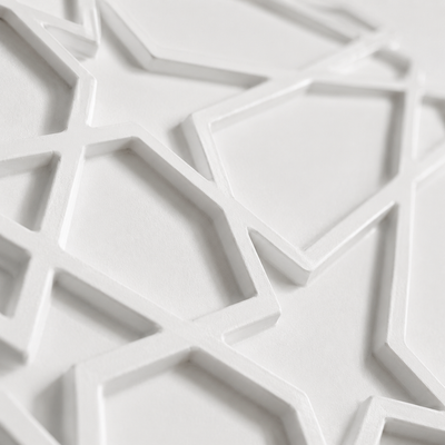 Panneaux muraux 3D étoiles en PVC