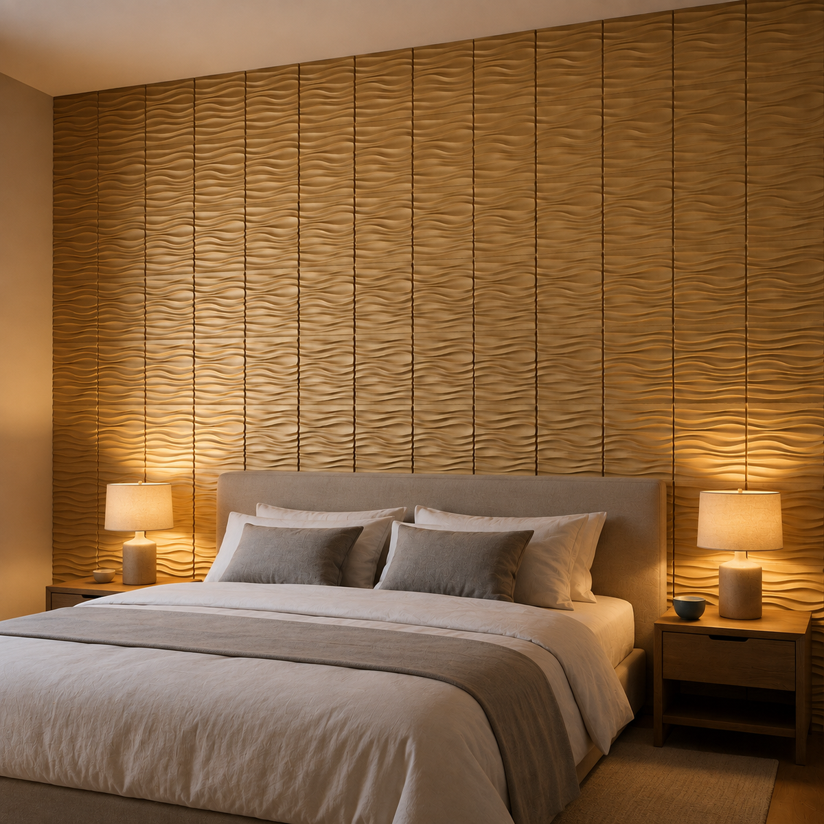 Panneaux muraux 3D en PVC – Décoration moderne