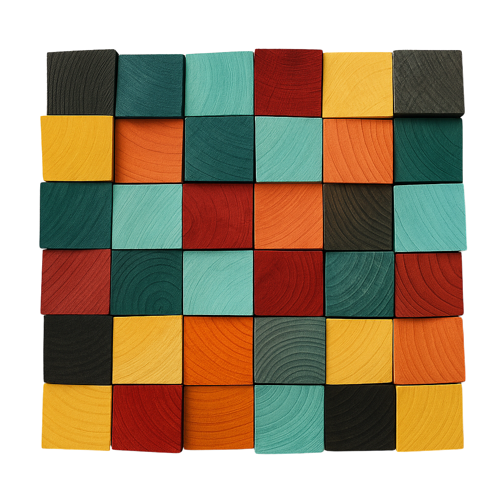 Panneaux muraux acoustique en bois 3D