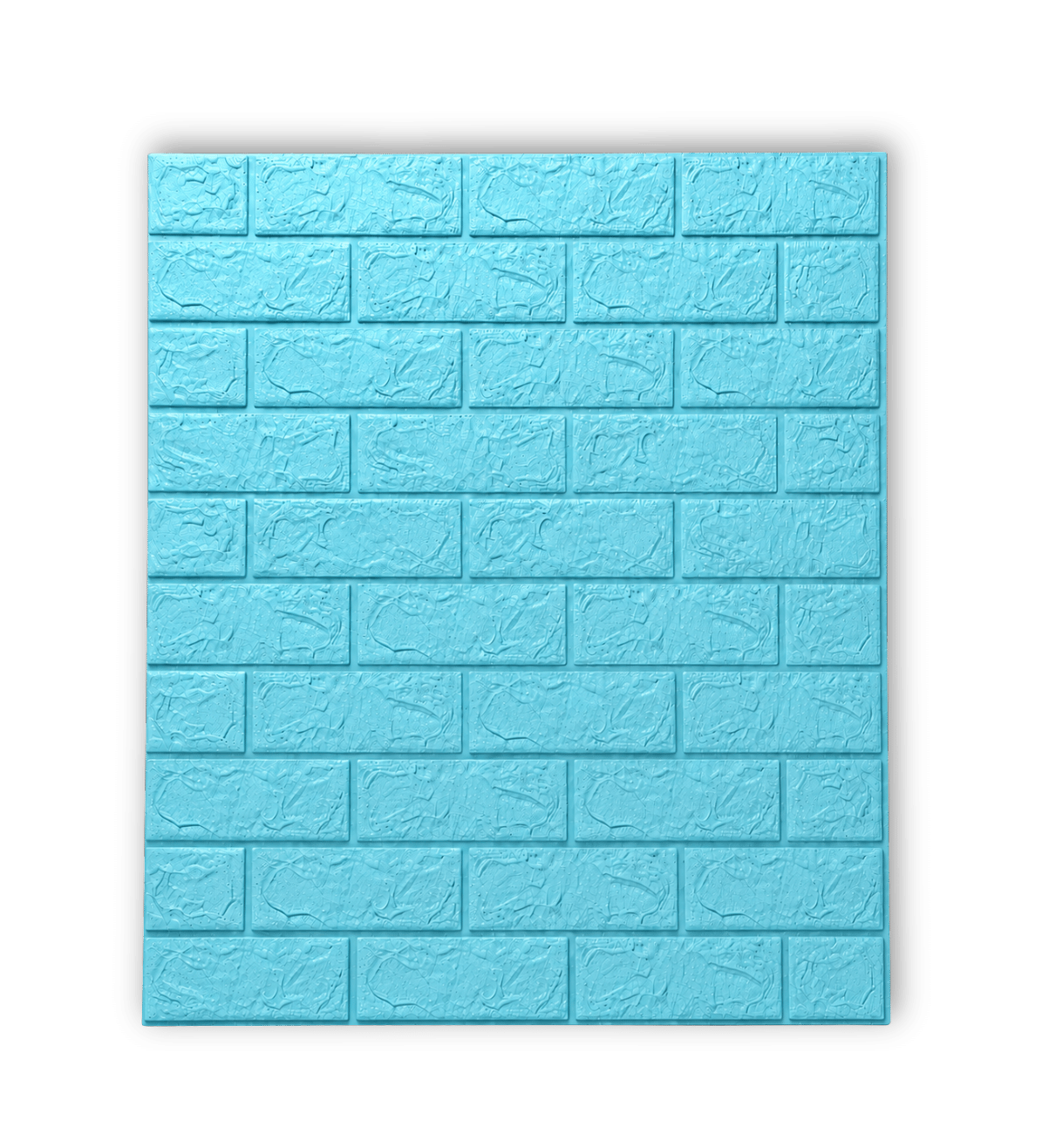 Panneau mural mousse adhésif 3D coloré