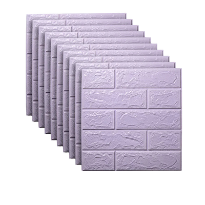 Panneaux muraux adhésifs effet brique