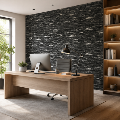 Panneau mural 3D effet brique adhésif