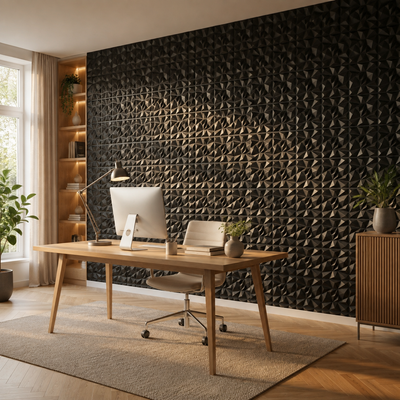 Panneau mural 3D design embossé