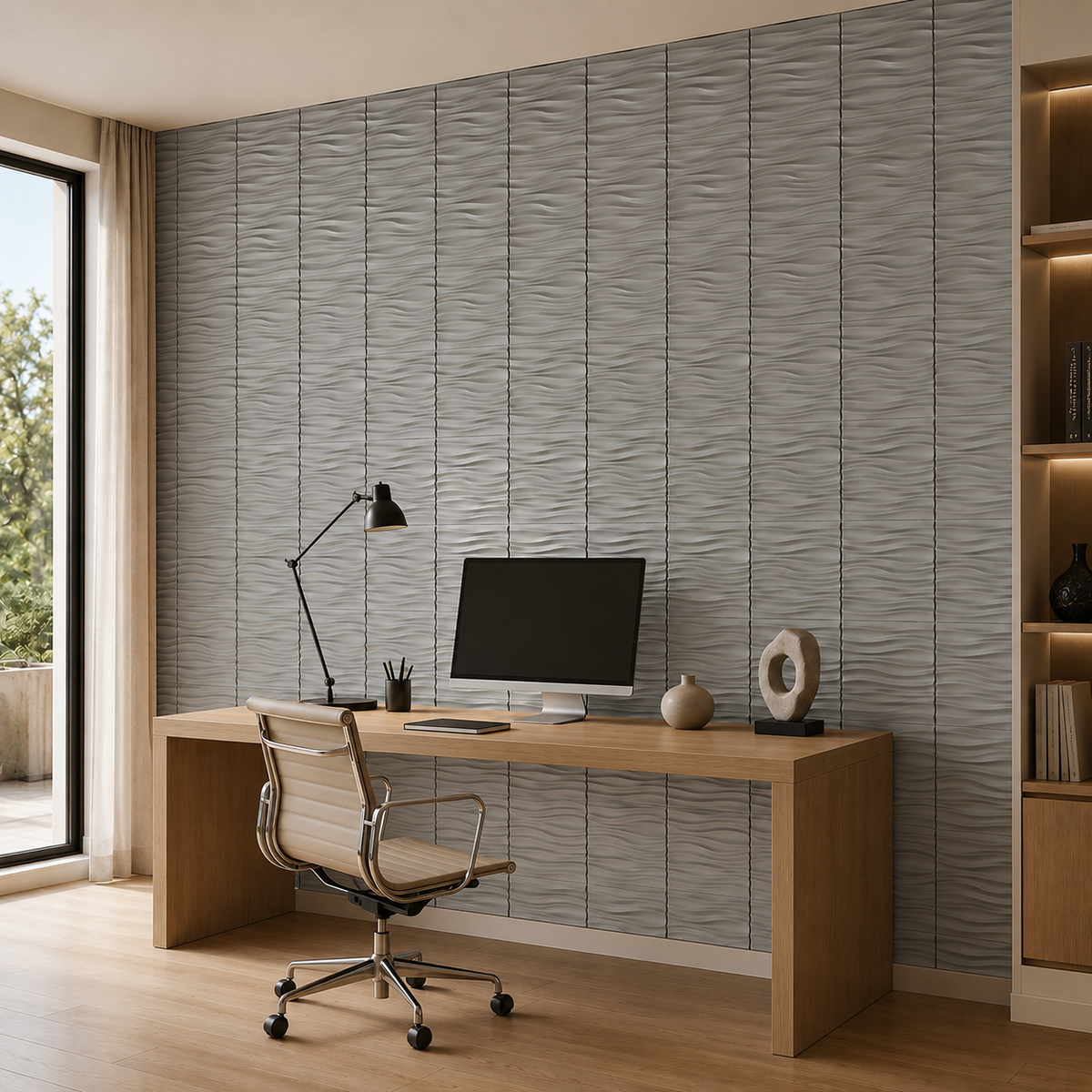 Panneaux muraux 3D en PVC – Décoration moderne