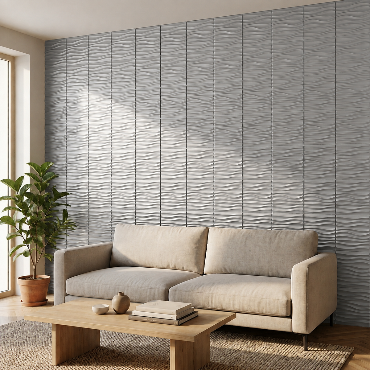 Panneaux muraux 3D en PVC – Décoration moderne