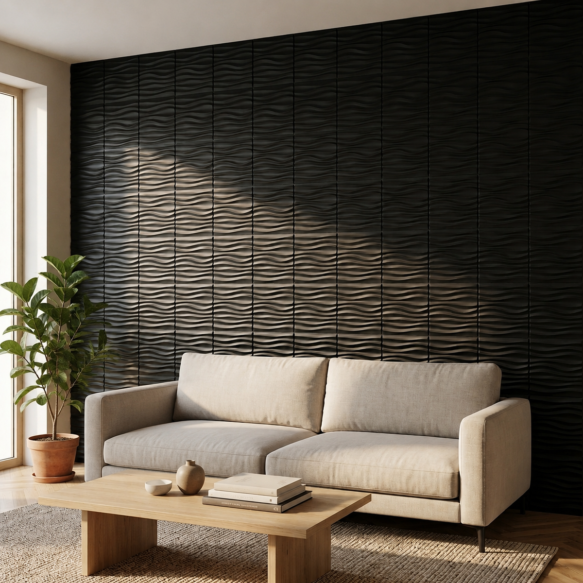 Panneaux muraux 3D en PVC – Décoration moderne
