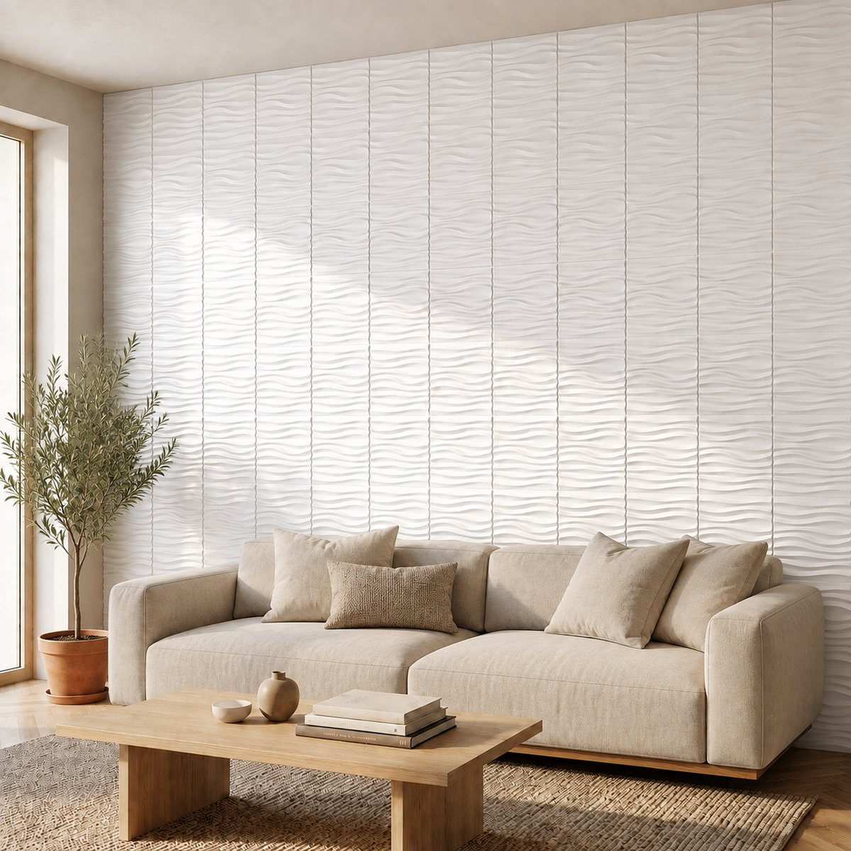 Panneaux muraux 3D en PVC – Décoration moderne
