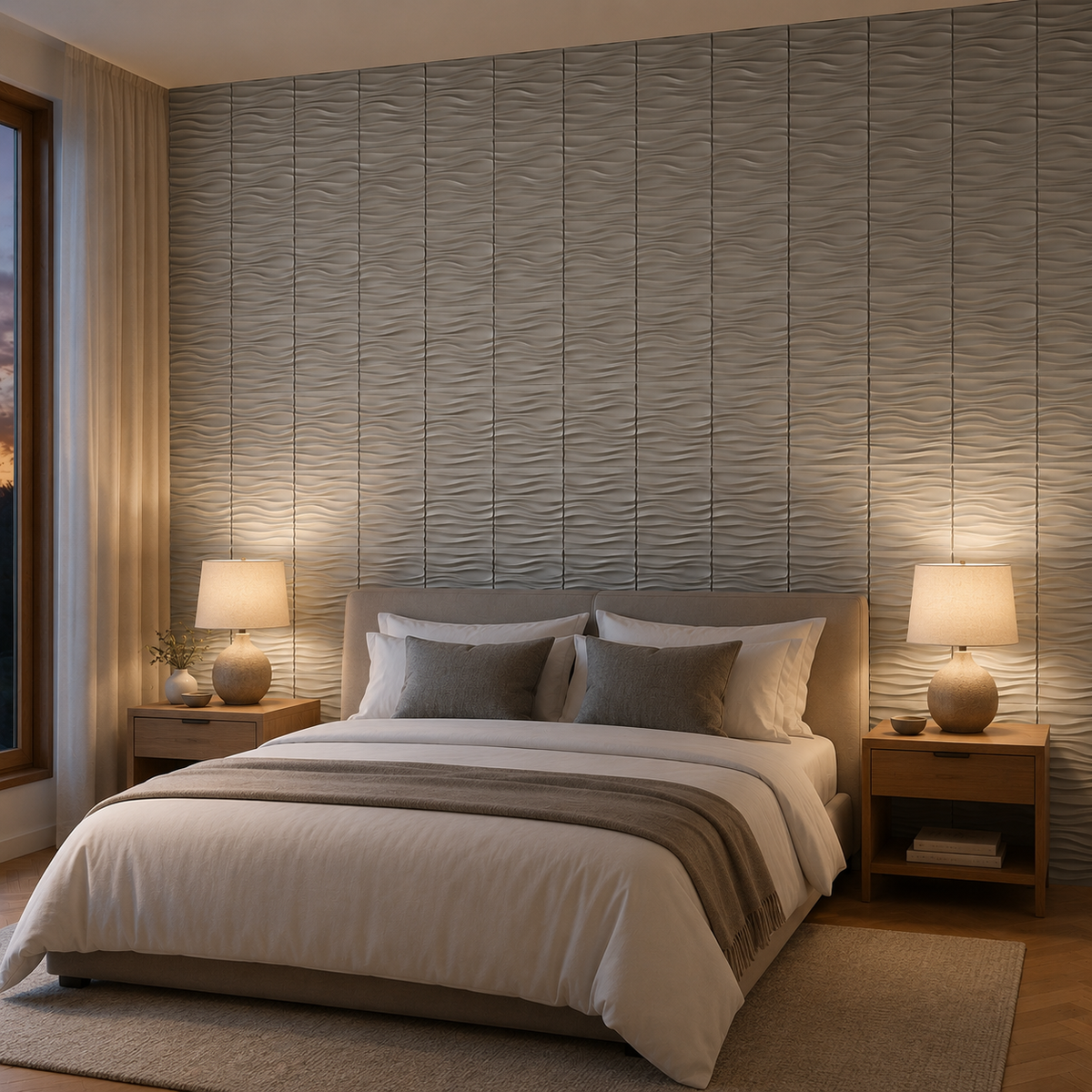 Panneaux muraux 3D en PVC – Décoration moderne