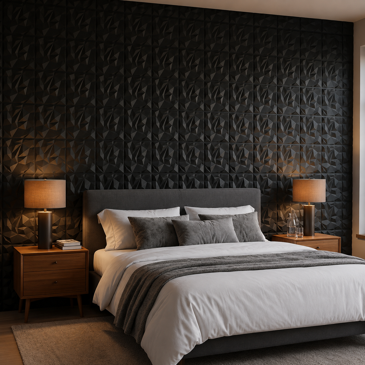 Panneau mural 3D décoratif Lignéa