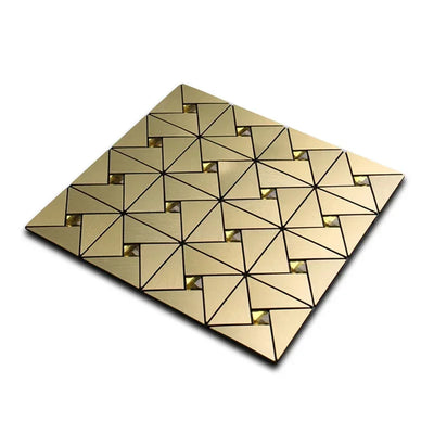 Panneau mural adhésif effet métal – Facile à poser et ultra résistant