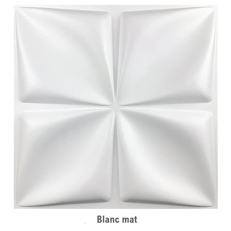 Plaque murale 3D PVC résistant