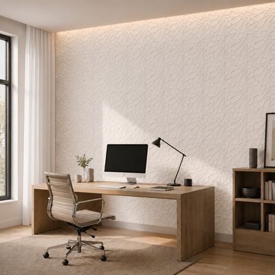 Panneaux muraux 3D étoiles en PVC