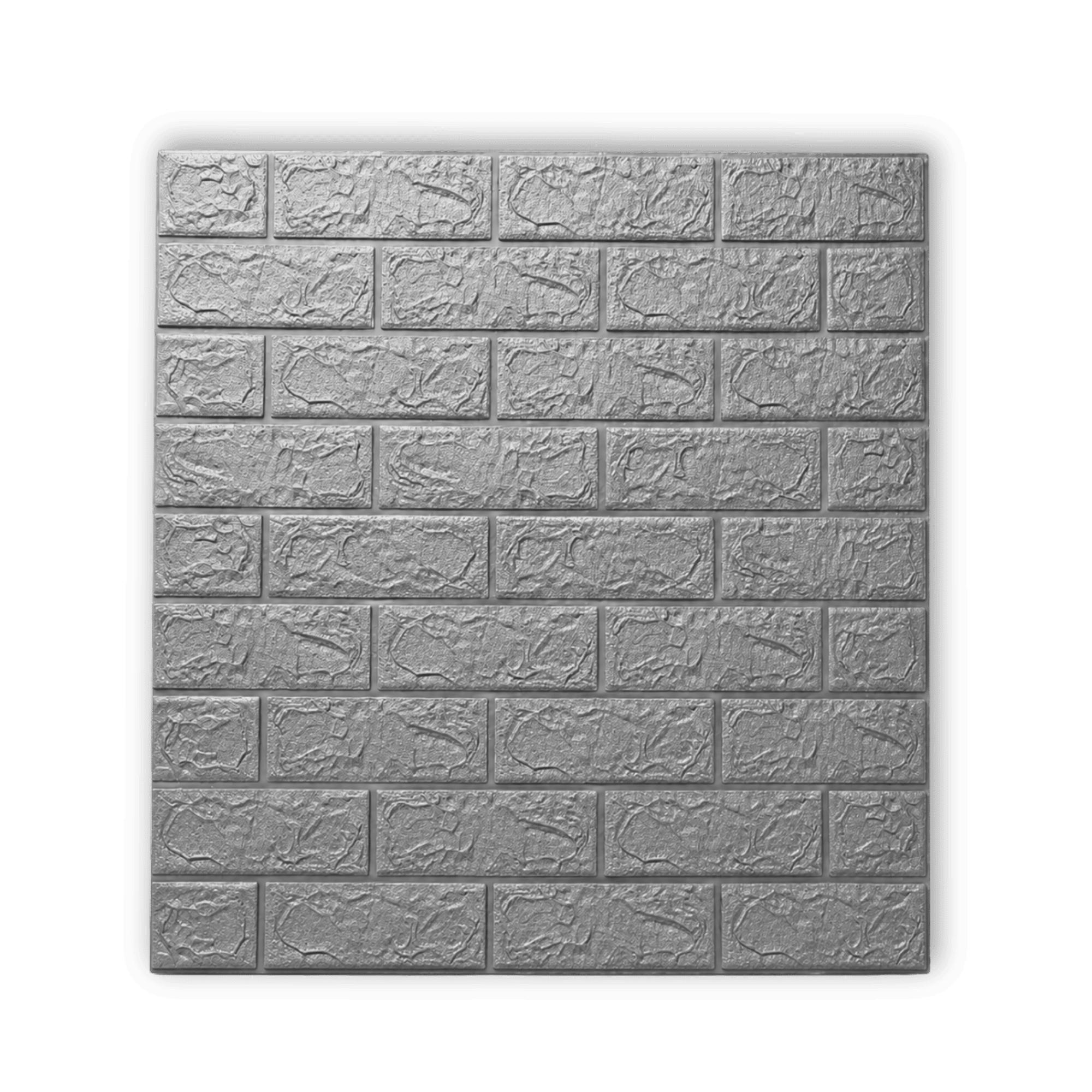 Panneau mural mousse adhésif 3D coloré