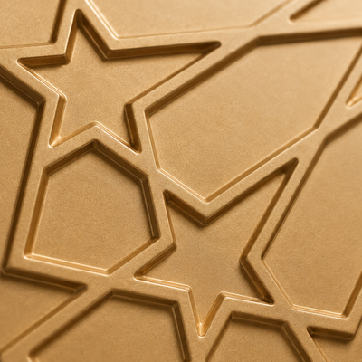 Panneaux muraux 3D étoiles en PVC