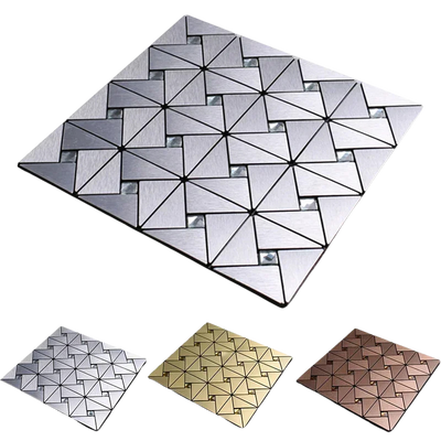 Panneau mural adhésif effet métal – Facile à poser et ultra résistant