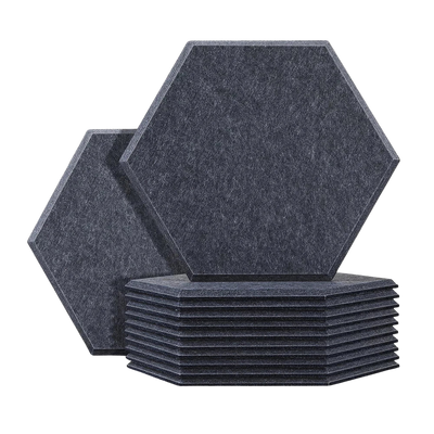 Panneaux muraux acoustiques en Hexagone