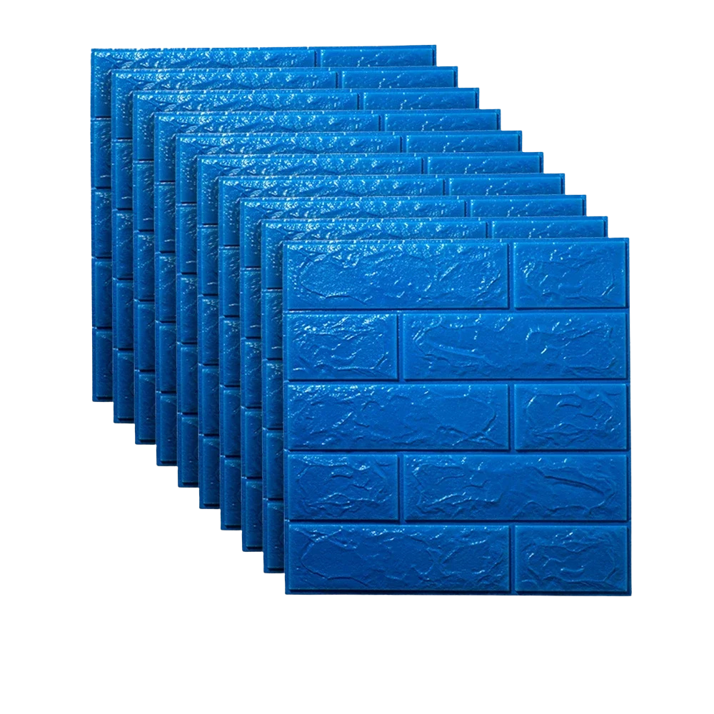 Panneaux muraux adhésifs effet brique