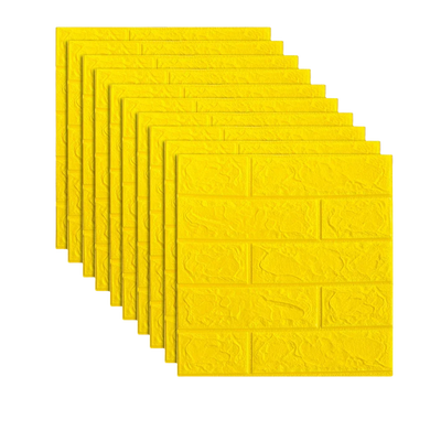 Panneaux muraux adhésifs effet brique