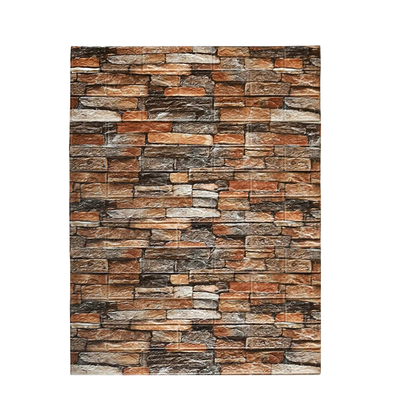 Panneau mural 3D effet brique adhésif