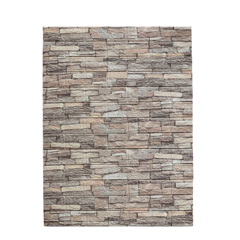 Panneau mural 3D effet brique adhésif