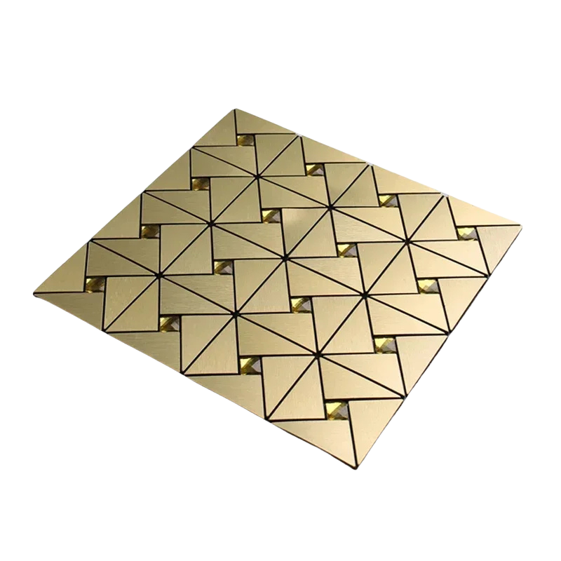 Panneau mural adhésif effet métal – Facile à poser et ultra résistant