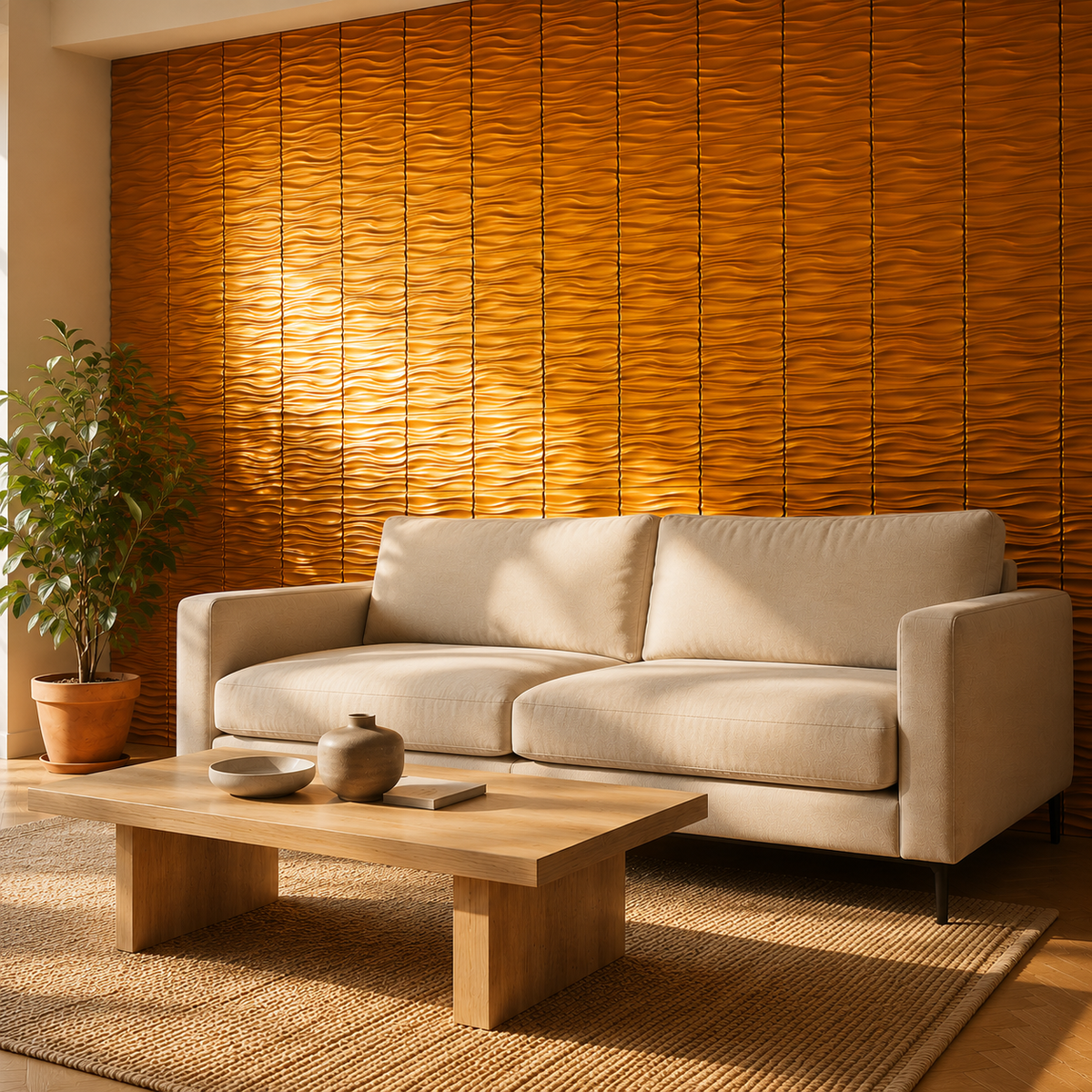 Panneaux muraux 3D en PVC – Décoration moderne