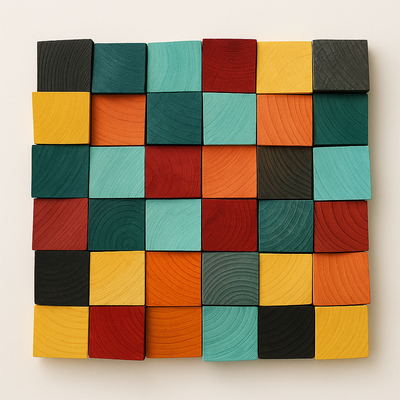 Panneaux muraux acoustique en bois 3D