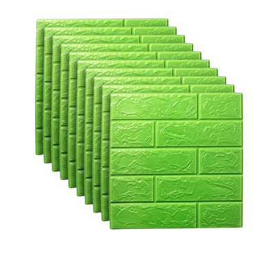 Panneaux muraux adhésifs effet brique