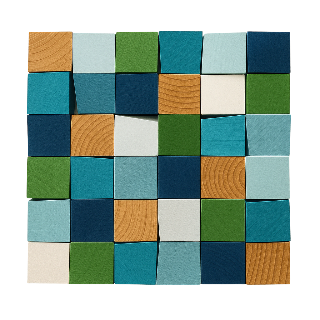 Panneaux muraux acoustique en bois 3D