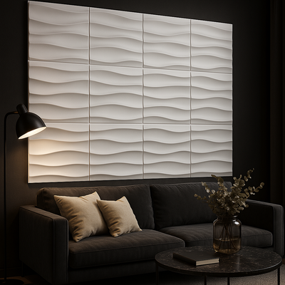 Panneaux muraux 3D en PVC – Décoration moderne